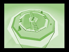 It's all so quiet and peaceful from above...